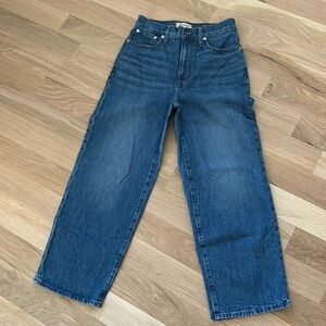 Madewell, The Perfect Vintage Wide Leg Crop Jean